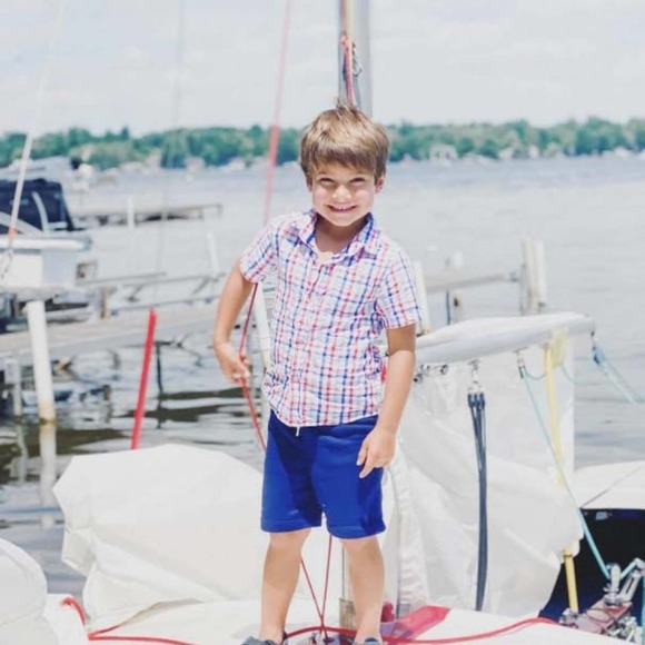 Lot of 5 Case Packed NWT Americana Button-Down Shirt3 - Picture 4 of 4